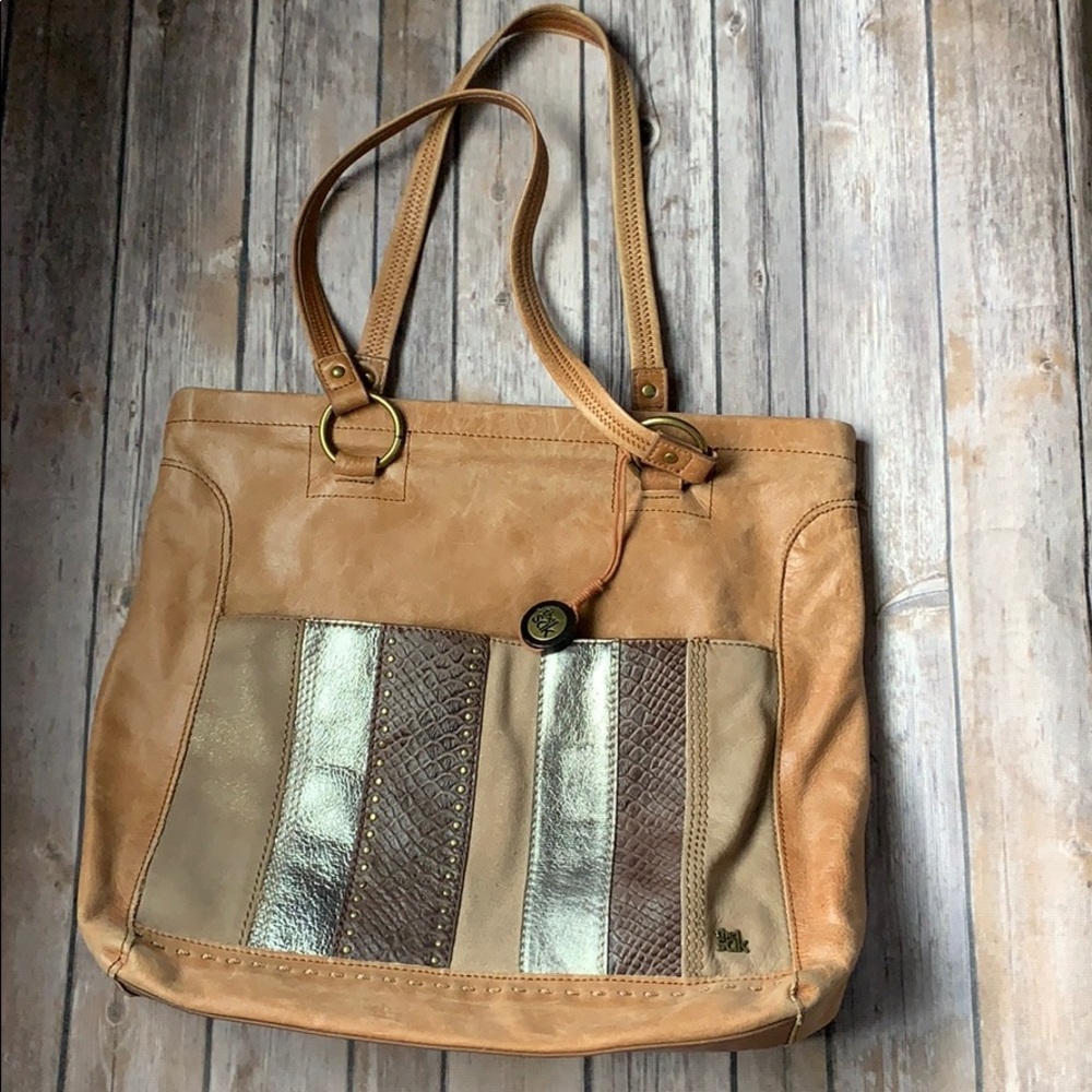The Sak Tote Bag, Tan Leather